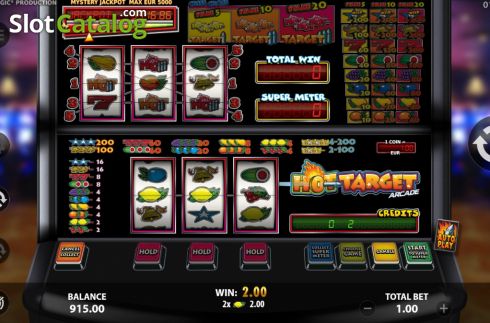 Скрин7. Hot Target Arcade слот