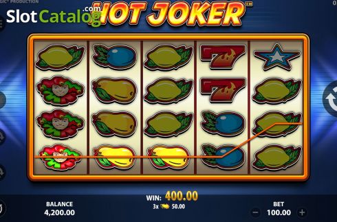 Скрин4. Hot Joker слот