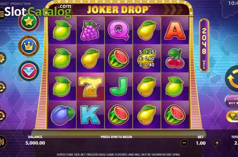 Скрин2. Joker Drop слот