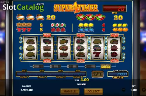 Скрин3. Super4Timer слот