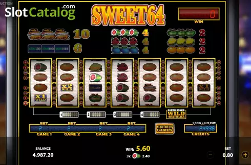 Скрин7. Sweet64 слот