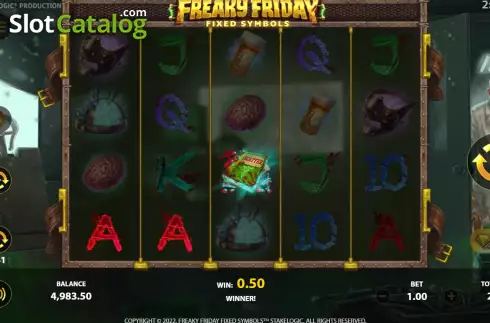 Скрин4. Freaky Friday Fixed Symbols слот