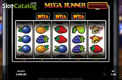Скрин2. Mega Runner слот