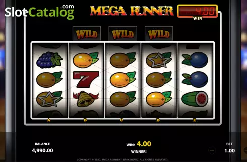 Скрин4. Mega Runner слот