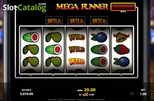 Скрин7. Mega Runner слот