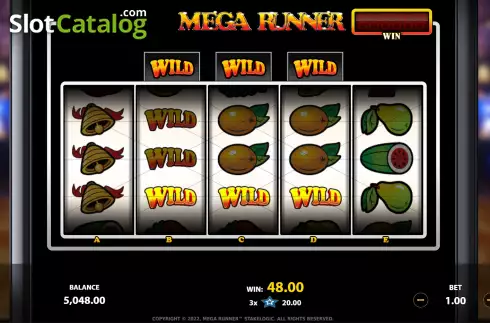 Скрин8. Mega Runner слот
