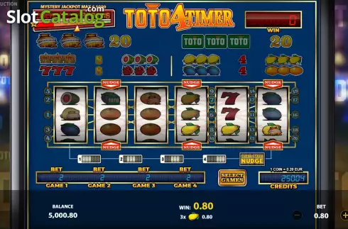 Скрин3. Toto4Timer слот