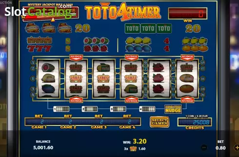 Скрин5. Toto4Timer слот