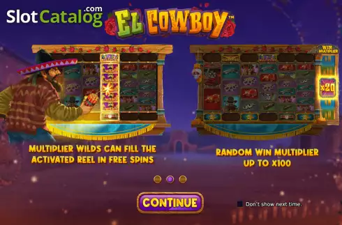 Скрин2. El Cowboy Megaways слот