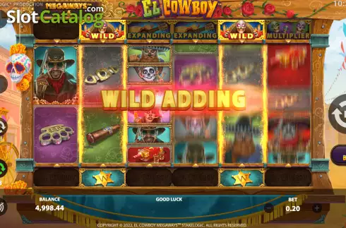 Скрин4. El Cowboy Megaways слот