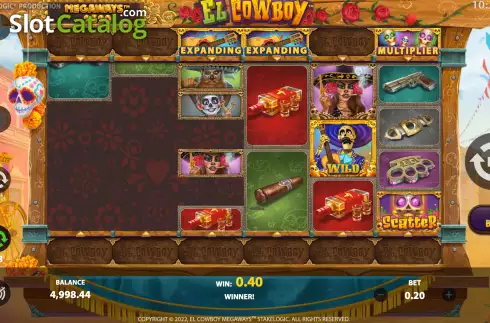 Скрин5. El Cowboy Megaways слот