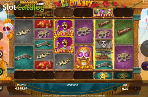 Скрин6. El Cowboy Megaways слот