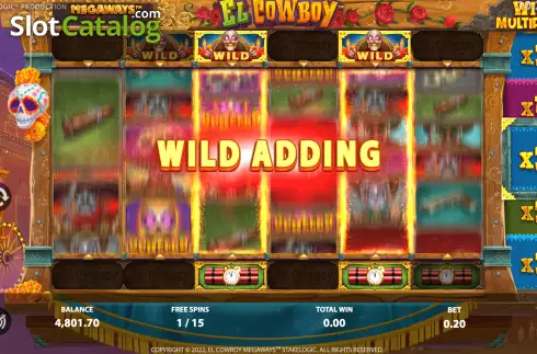 Скрин9. El Cowboy Megaways слот