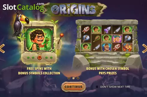 Скрин2. Origins слот