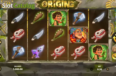 Скрин3. Origins слот