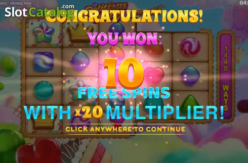 Скрин8. Delicious Candy PopWins слот