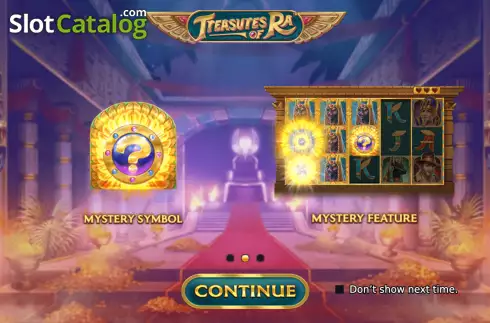 Скрин2. Treasures of Ra слот
