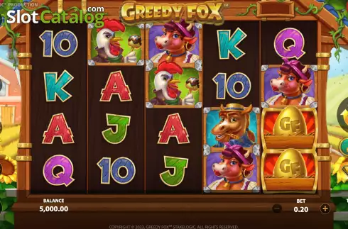 Скрин3. Greedy Fox слот