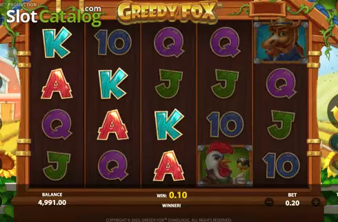 Скрин4. Greedy Fox слот