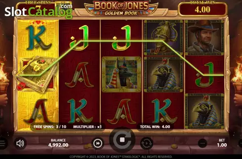 Скрин9. Book of Jones Golden Book слот