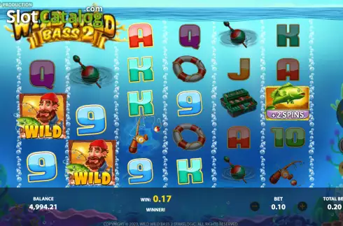 Скрин6. Wild Wild Bass 2 слот