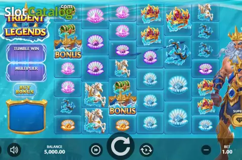 Скрин2. Trident of Legends слот