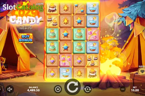 Скрин2. Cozy Candy Cluster Buster слот