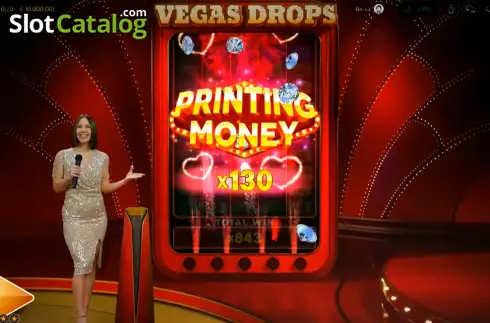 Скрин3. Vegas Drops Roulette слот