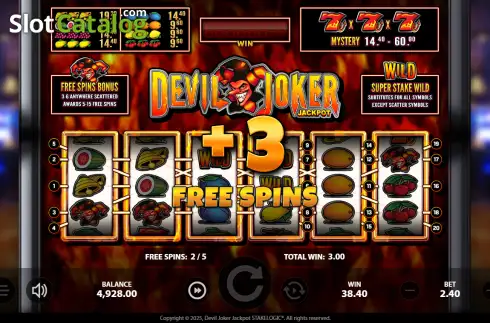 Скрин3. Devil Joker Jackpot слот