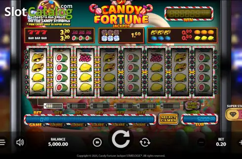 Скрин2. Candy Fortune Jackpot слот