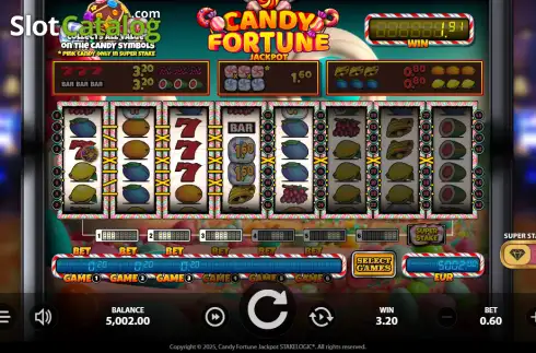 Скрин3. Candy Fortune Jackpot слот