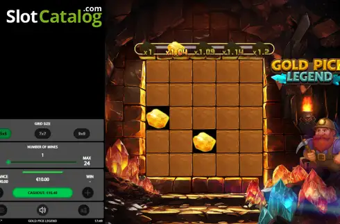 Скрин3. Gold Pick Legend слот