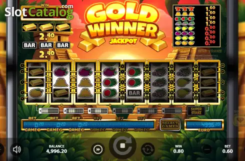 Скрин3. Gold Winner Jackpot слот
