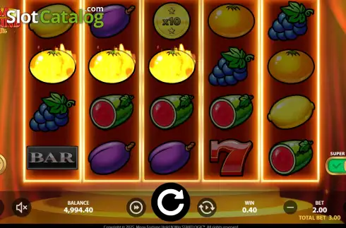 Скрин3. Mega Fortune Hold ‘N’ Win слот