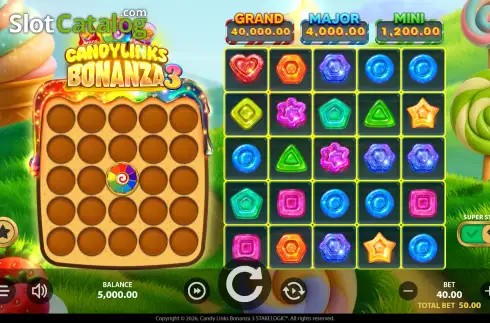 Скрин2. Candy Links Bonanza 3 слот