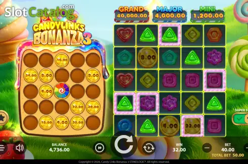 Скрин3. Candy Links Bonanza 3 слот