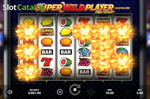 Скрин3. Super Wild Player Super Wheel слот