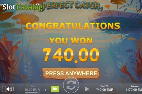 Скрин7. Perfect Catch слот