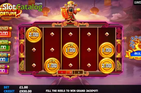 Скрин3. Leaves of Fortune слот