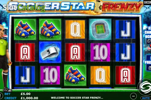 Скрин2. Soccer Star Frenzy слот