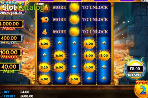 Скрин3. Scarab Riches 2 слот