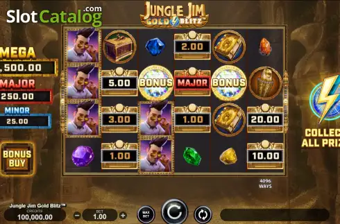 Скрин2. Jungle Jim Gold Blitz слот