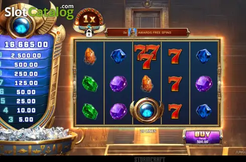 Скрин2. Jungle Jim and the Golden Mummy слот