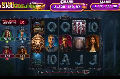 Скрин2. Immortal Romance 2 King Millions слот