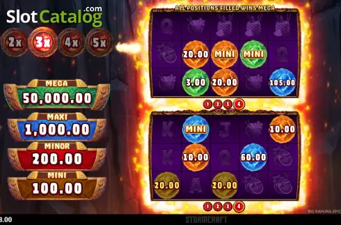 Скрин3. Big Kahuna Epic Eruption Power Combo слот