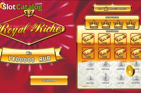 Скрин3. Royal Riches слот