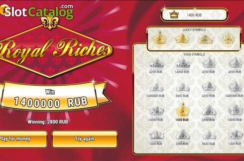 Скрин4. Royal Riches слот