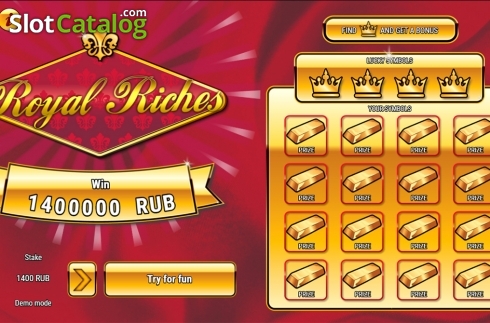 Скрин5. Royal Riches слот