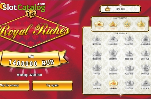 Скрин6. Royal Riches слот