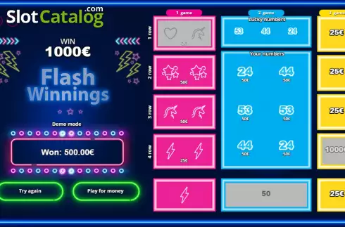 Скрин4. Flash Winnings слот